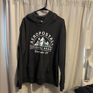 Aeropostale Charcoal Gray Hoodie for Men